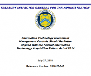 Information Technology Investment Management Controls Should Be Better Aligned With the Federal Information Technology Acquisition Reform Act of 2014